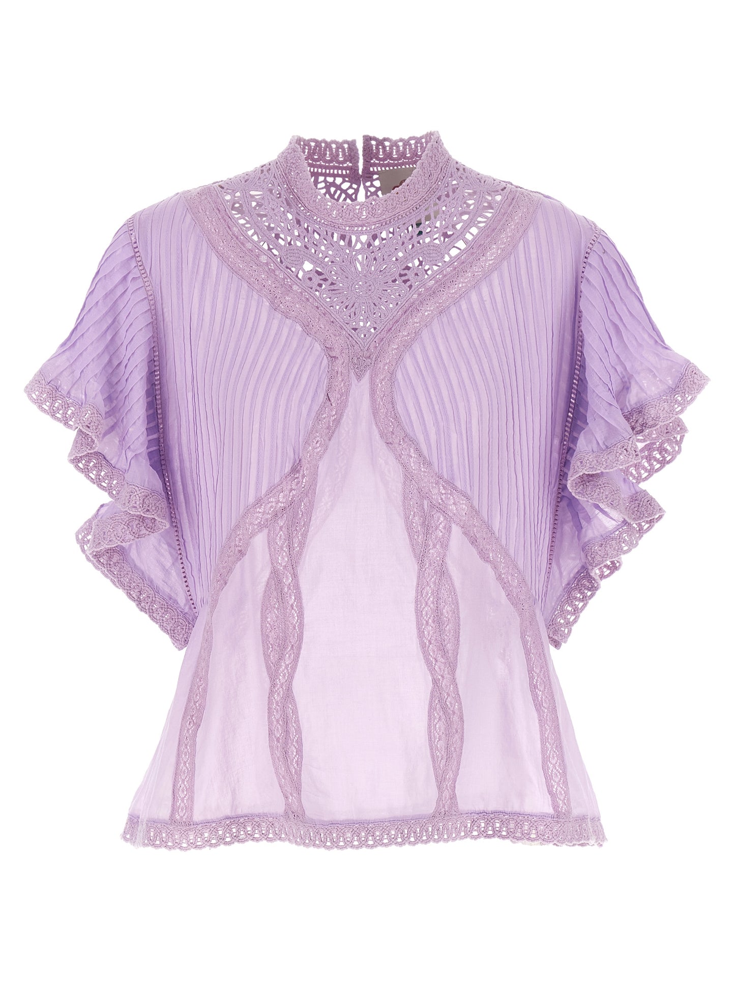 Farm Rio Farm Rio Openwork Detail Blouse