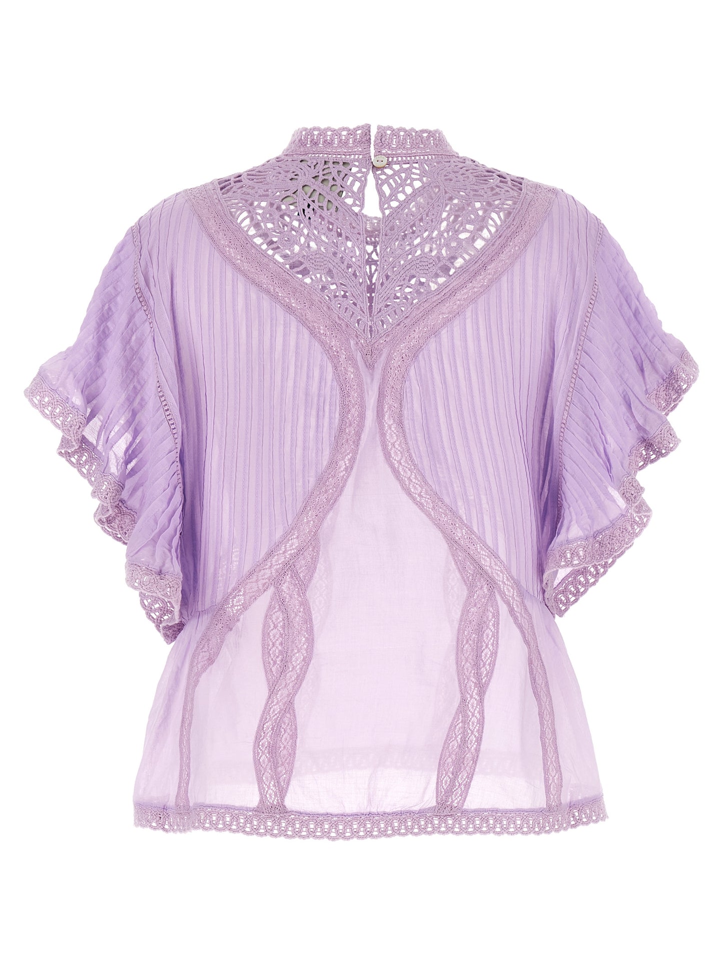Farm Rio Farm Rio Openwork Detail Blouse