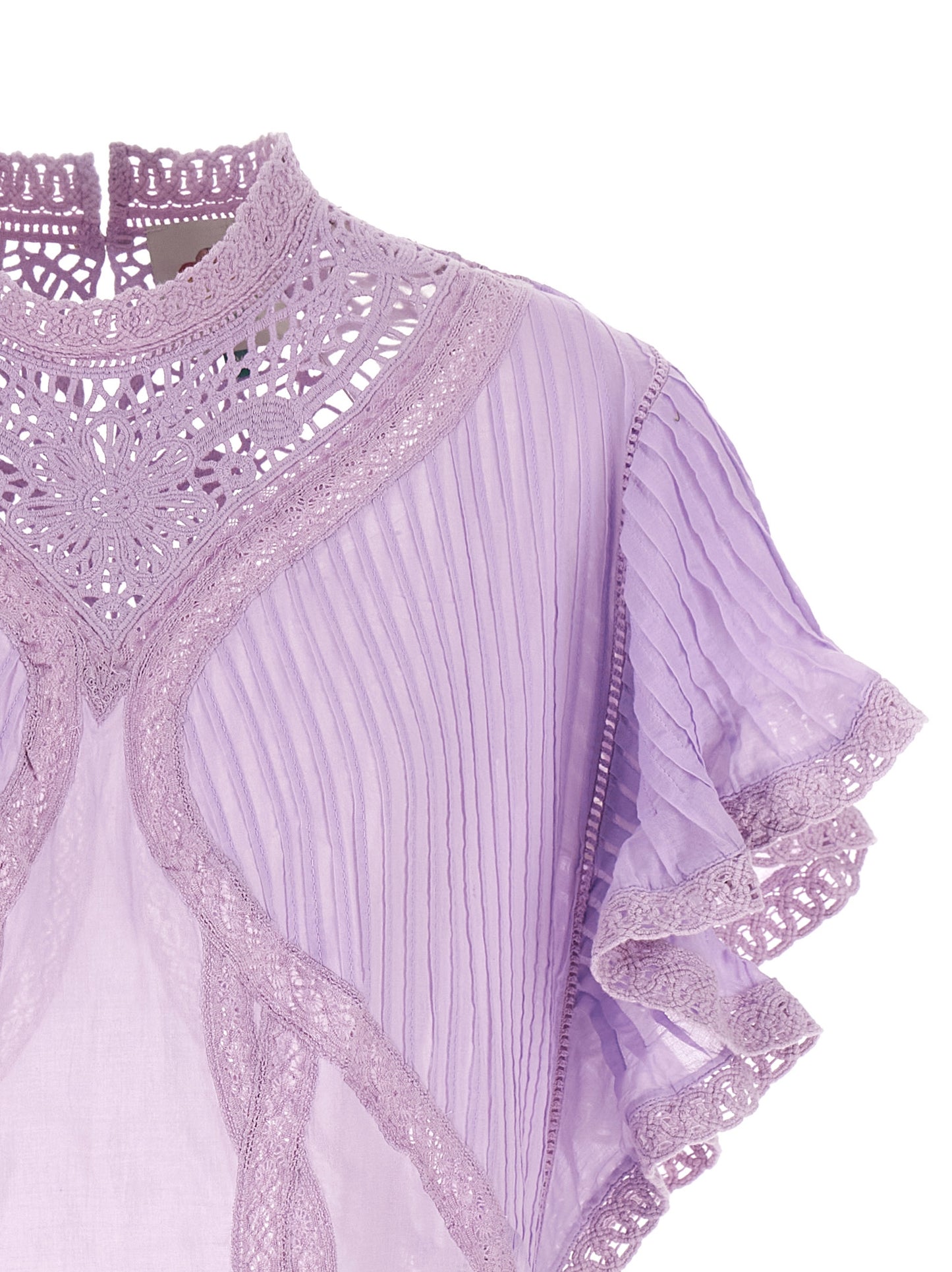 Farm Rio Farm Rio Openwork Detail Blouse