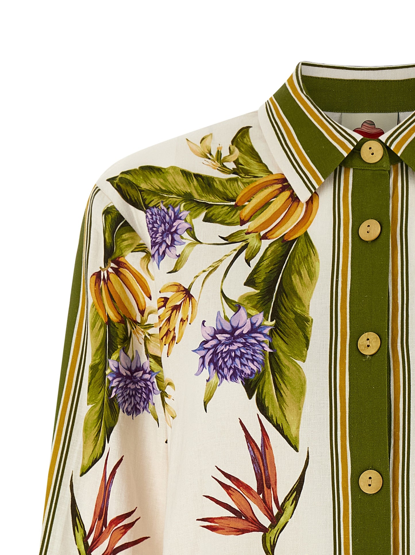 Farm Rio Farm Rio Sand Tropical Scarf Shirt
