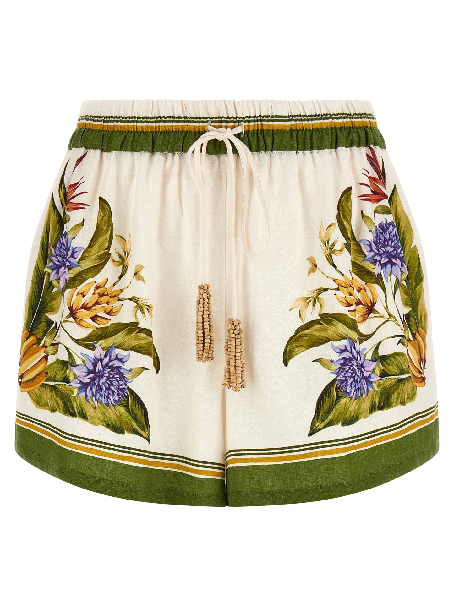 Farm Rio Farm Rio Sand Tropical Scarf Shorts