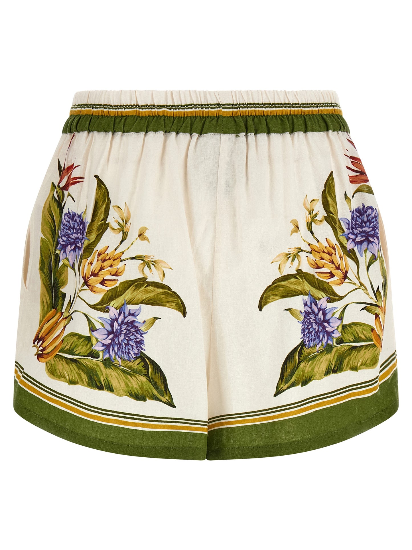 Farm Rio Farm Rio Sand Tropical Scarf Shorts