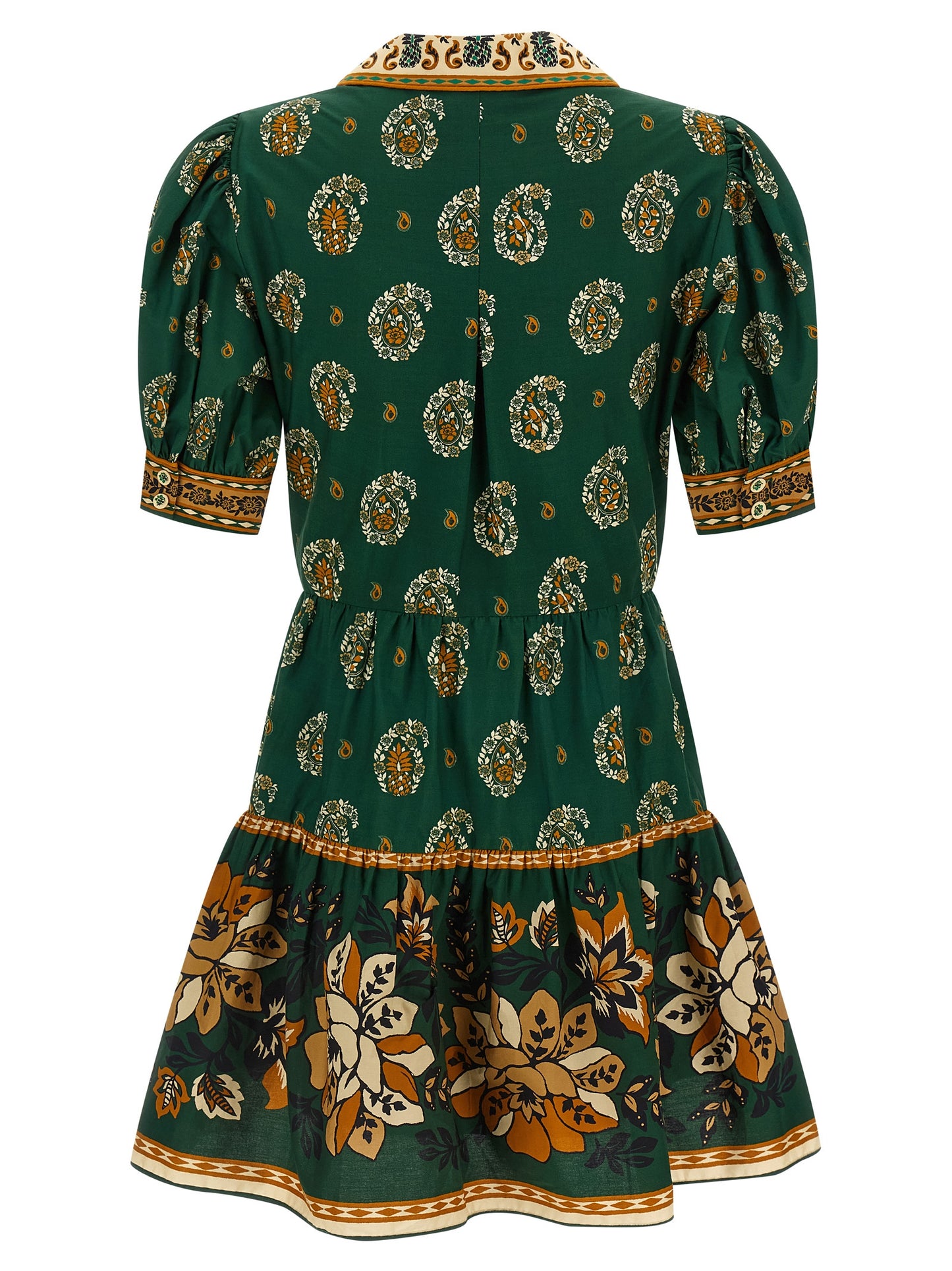 Farm Rio Farm Rio Ayla Green Dress