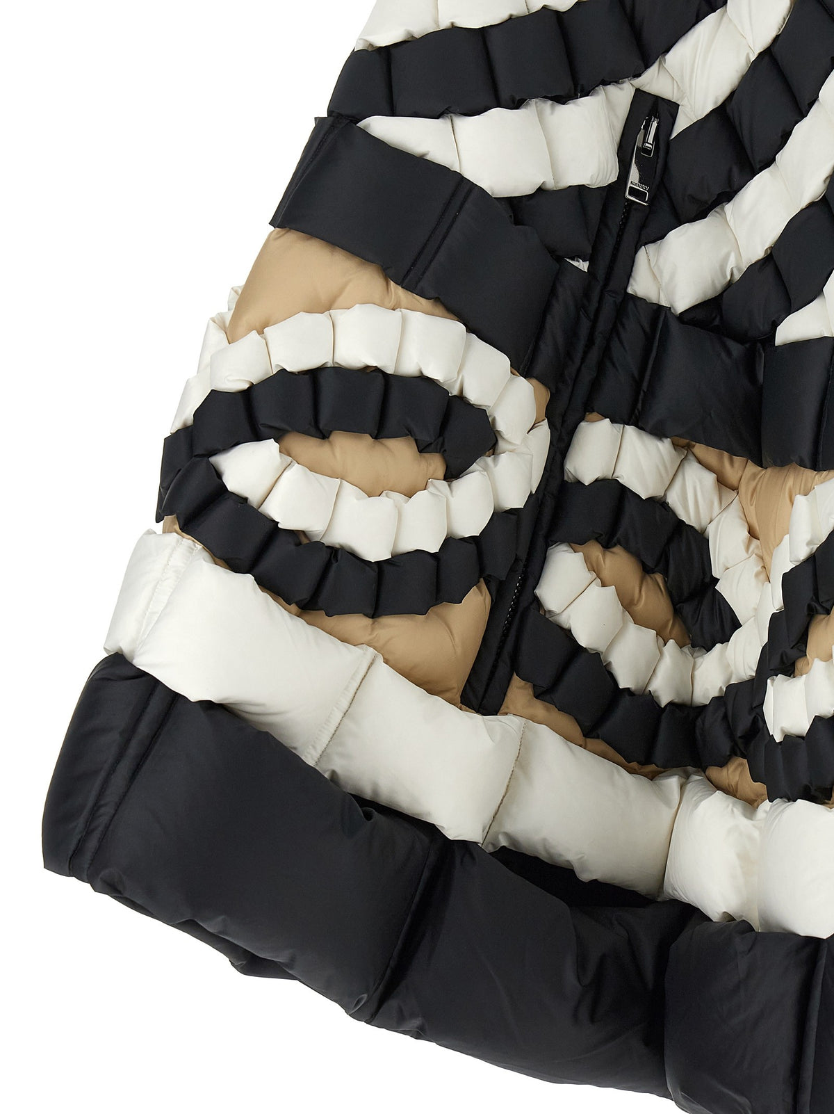 3D color-block cape