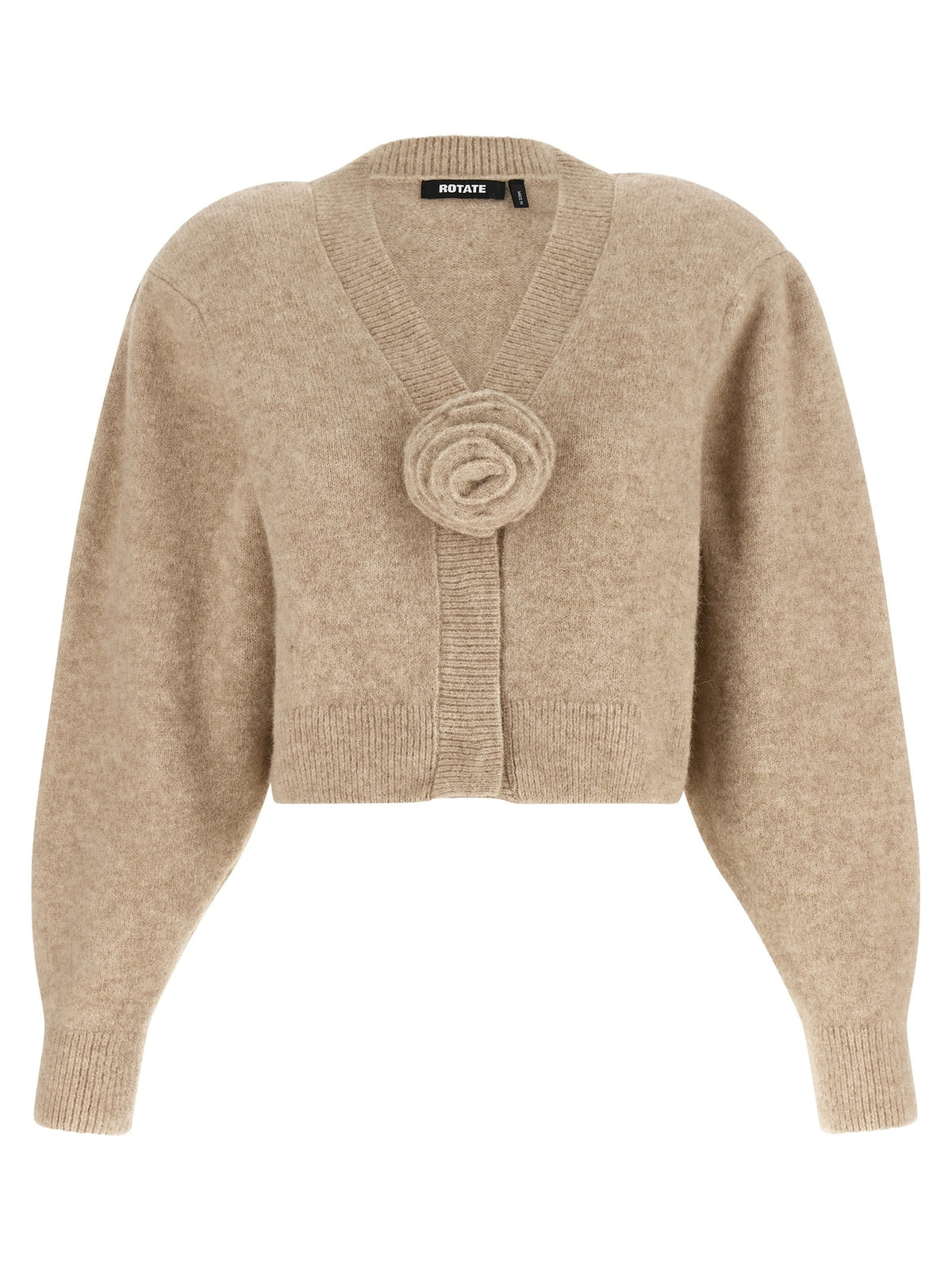 3D Flower Knit Cardigan