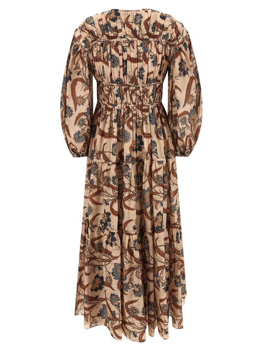 Zimmermann Ascension Tie Billow Maxi Dress