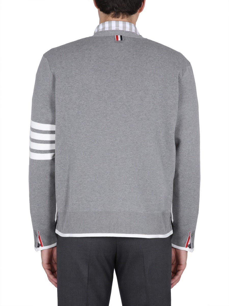 4BAR STRIPE CARDIGAN