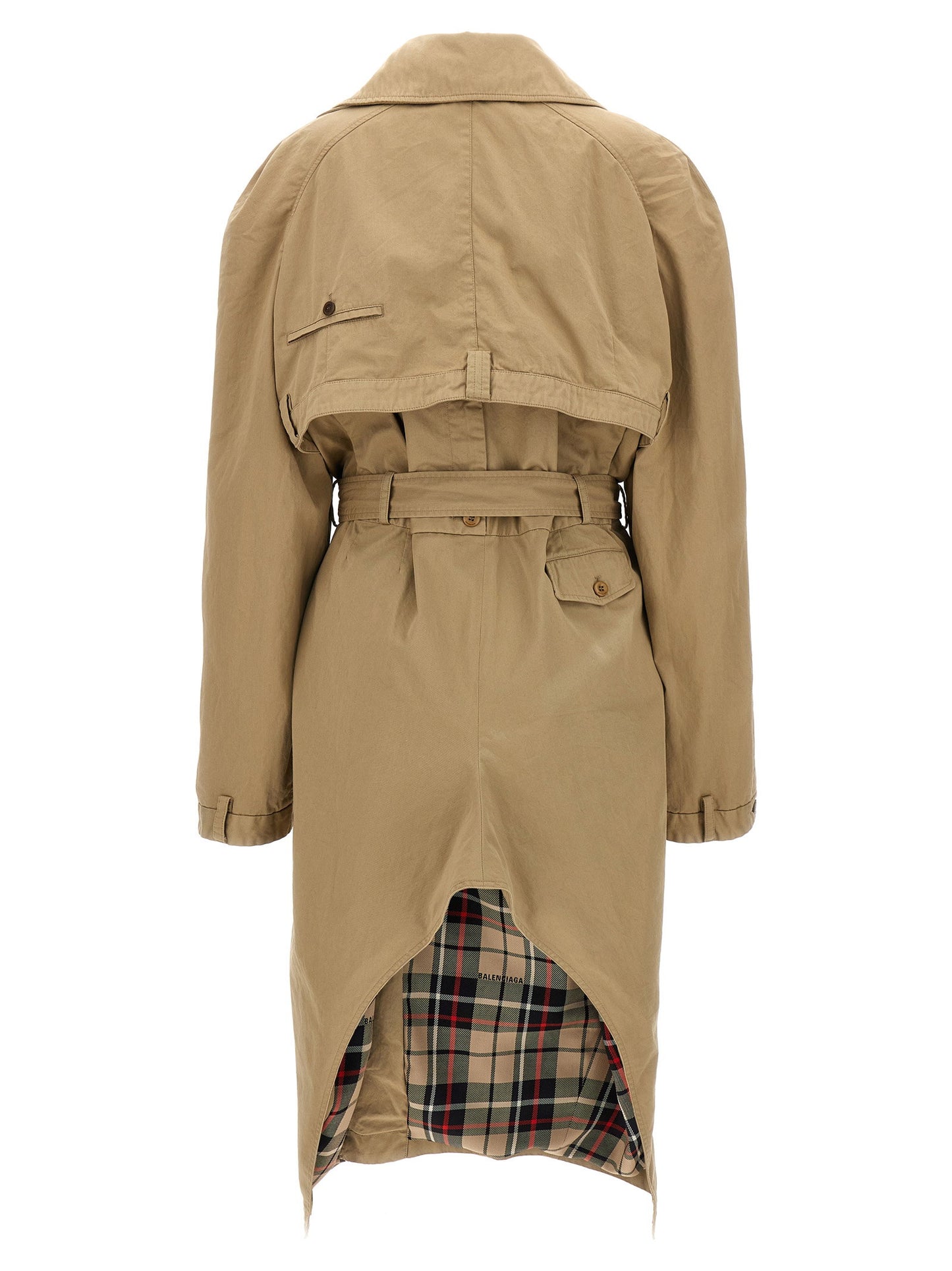 Balenciaga Deconstructed Trench Coat