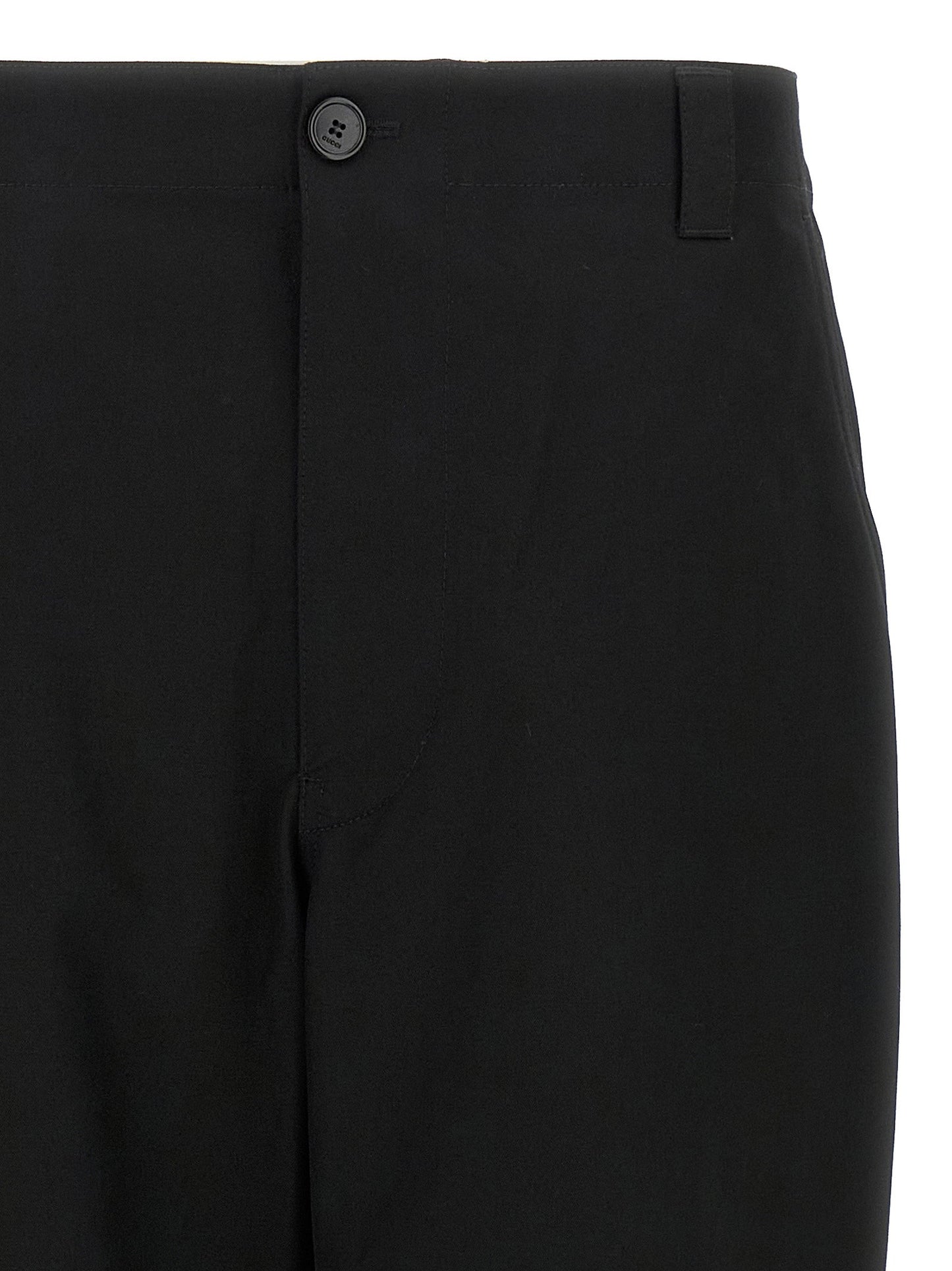 Gucci Nastro Web Twill Pants