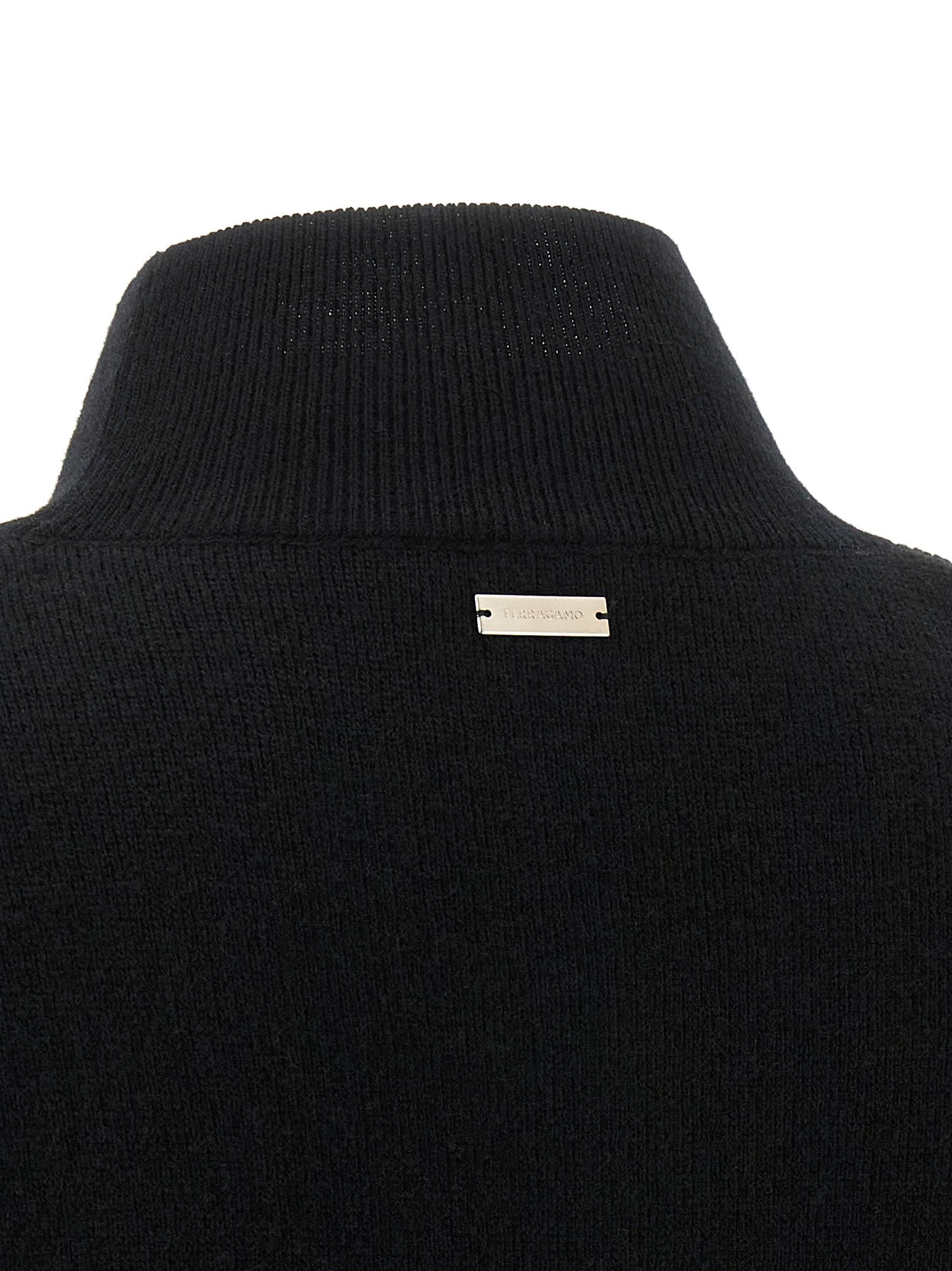 Ferragamo Floral Insert Sweater