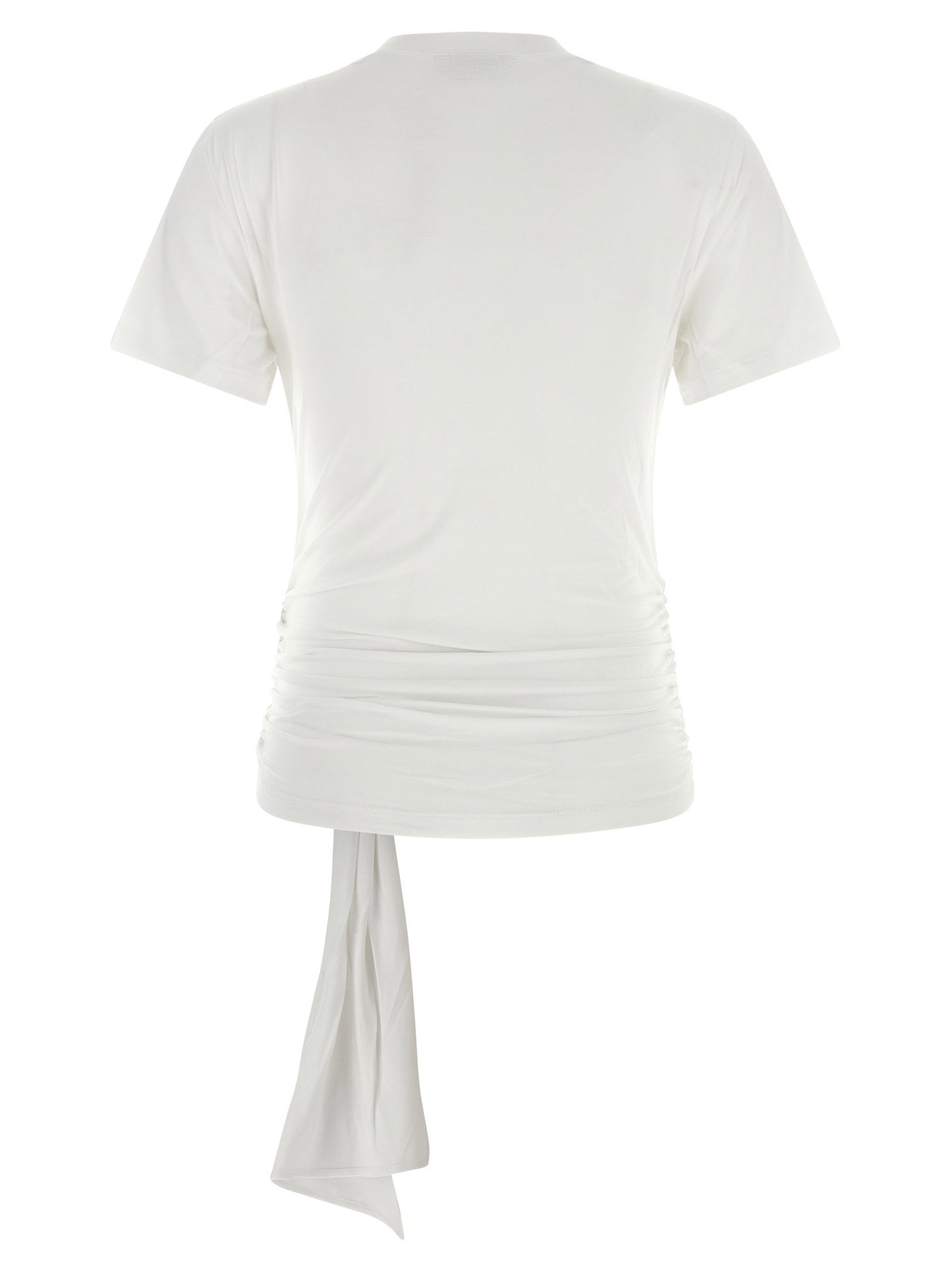 7 For All Mankind Draped Detail T-shirt