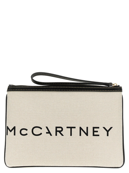 Stella Mccartney Logo Clutch Bag