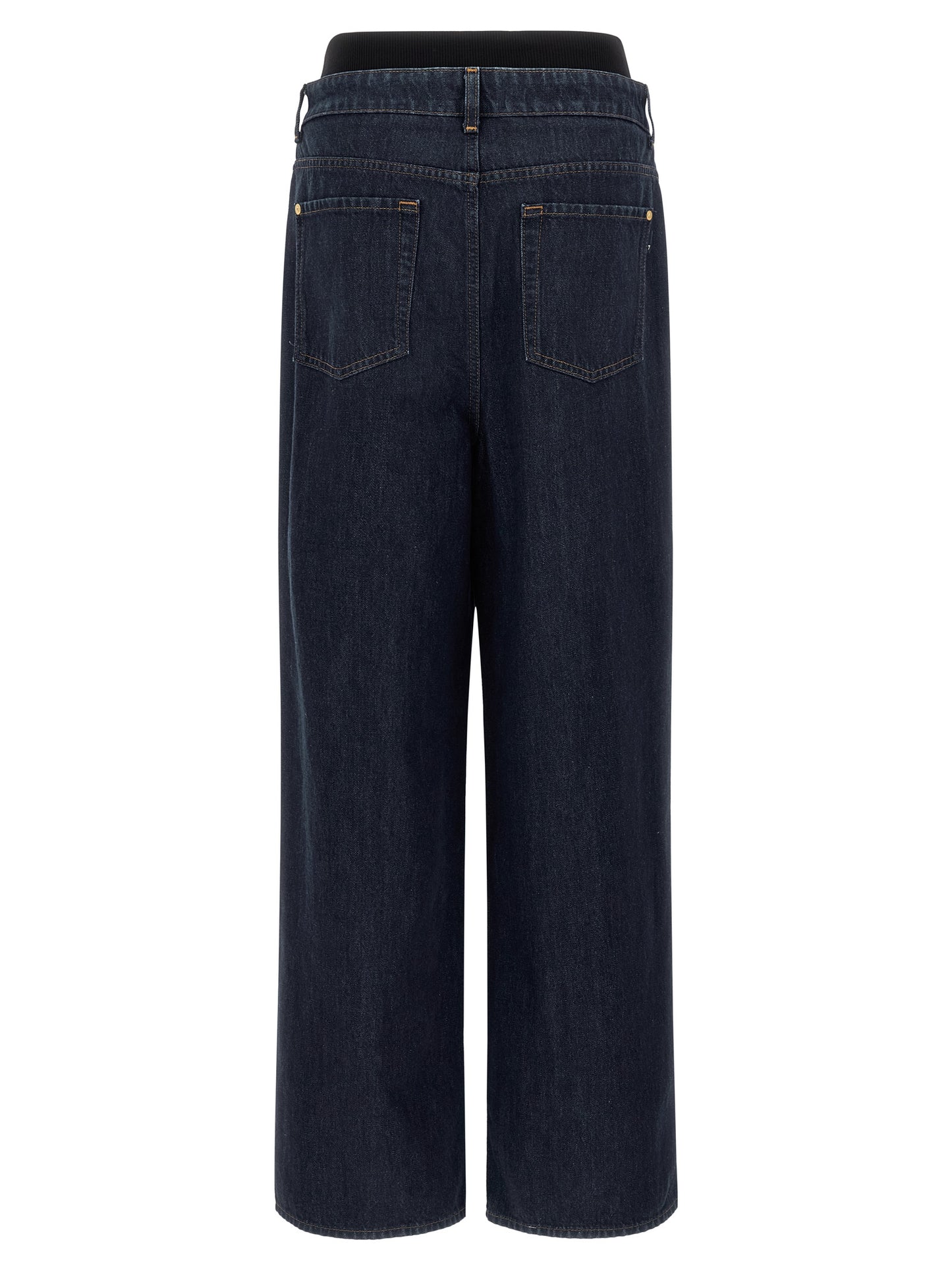 7 For All Mankind 7 For All Mankind Banded Slouchy Wide Jeans