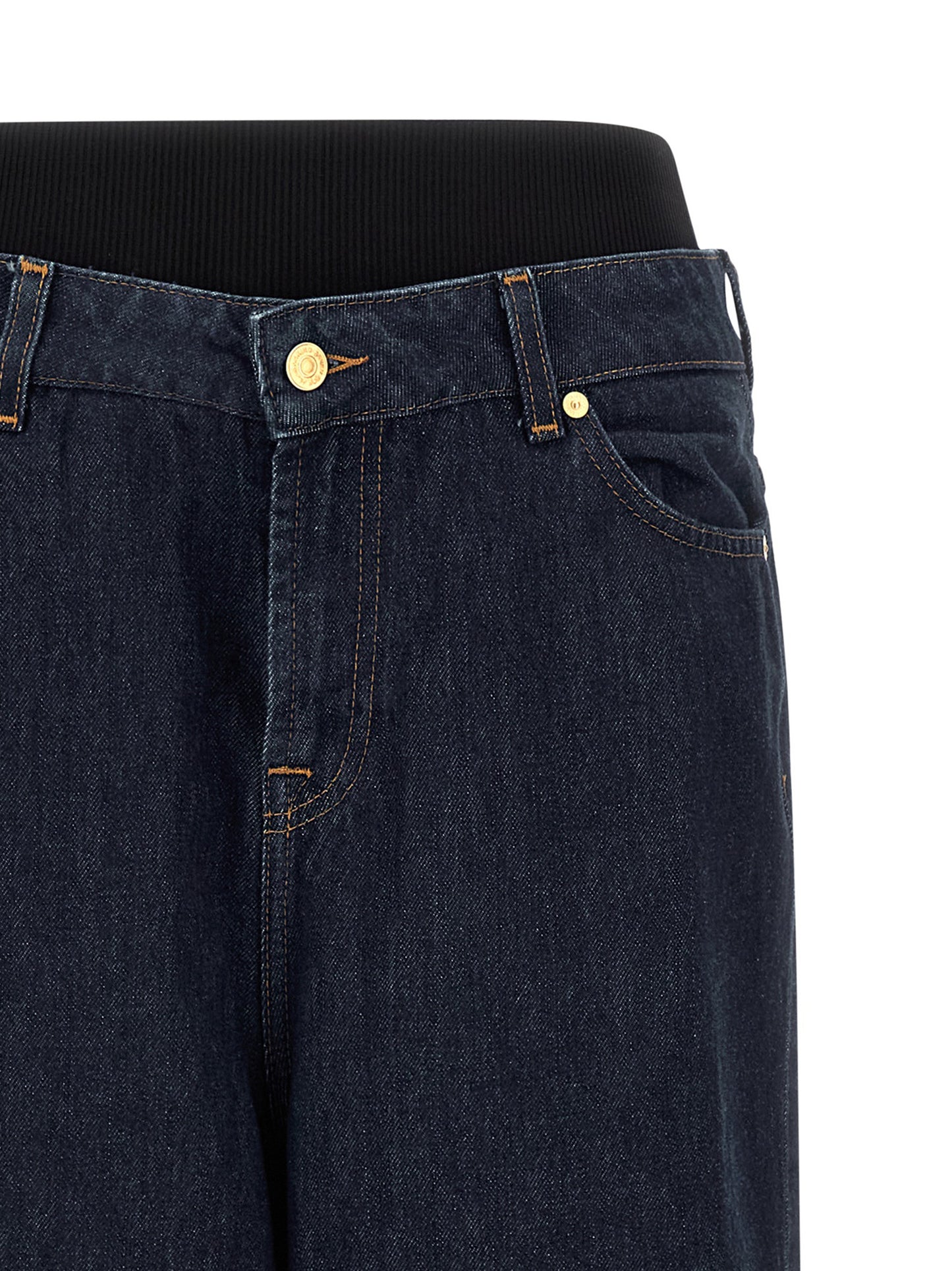 7 For All Mankind 7 For All Mankind Banded Slouchy Wide Jeans