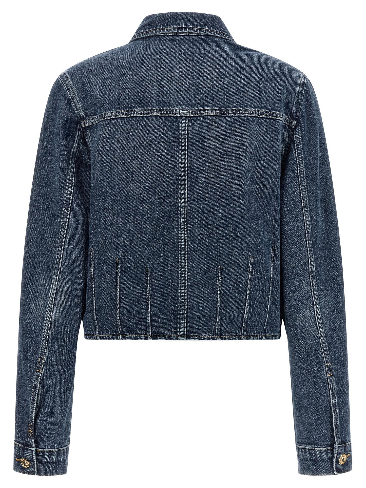 7 For All Mankind Darted Shrunken Jacket