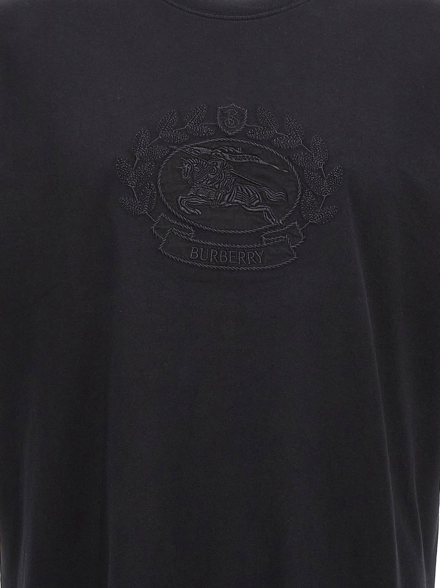 Burberry Logo Embroidery T-shirt