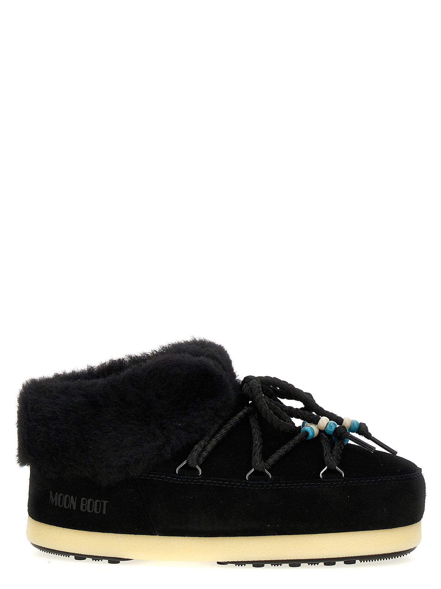 Moon Boot Moon Boot Mule Suede Beads Ankle Boots