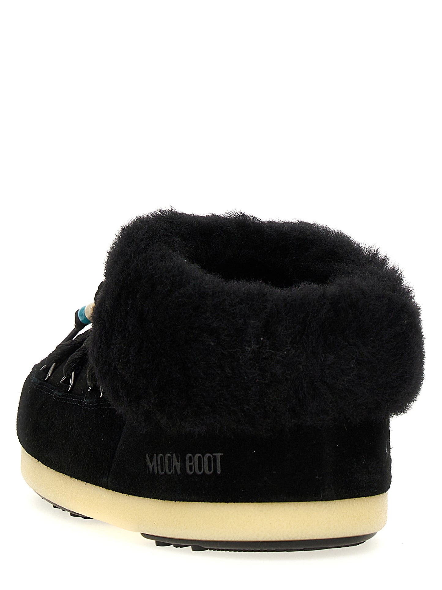 Moon Boot Moon Boot Mule Suede Beads Ankle Boots