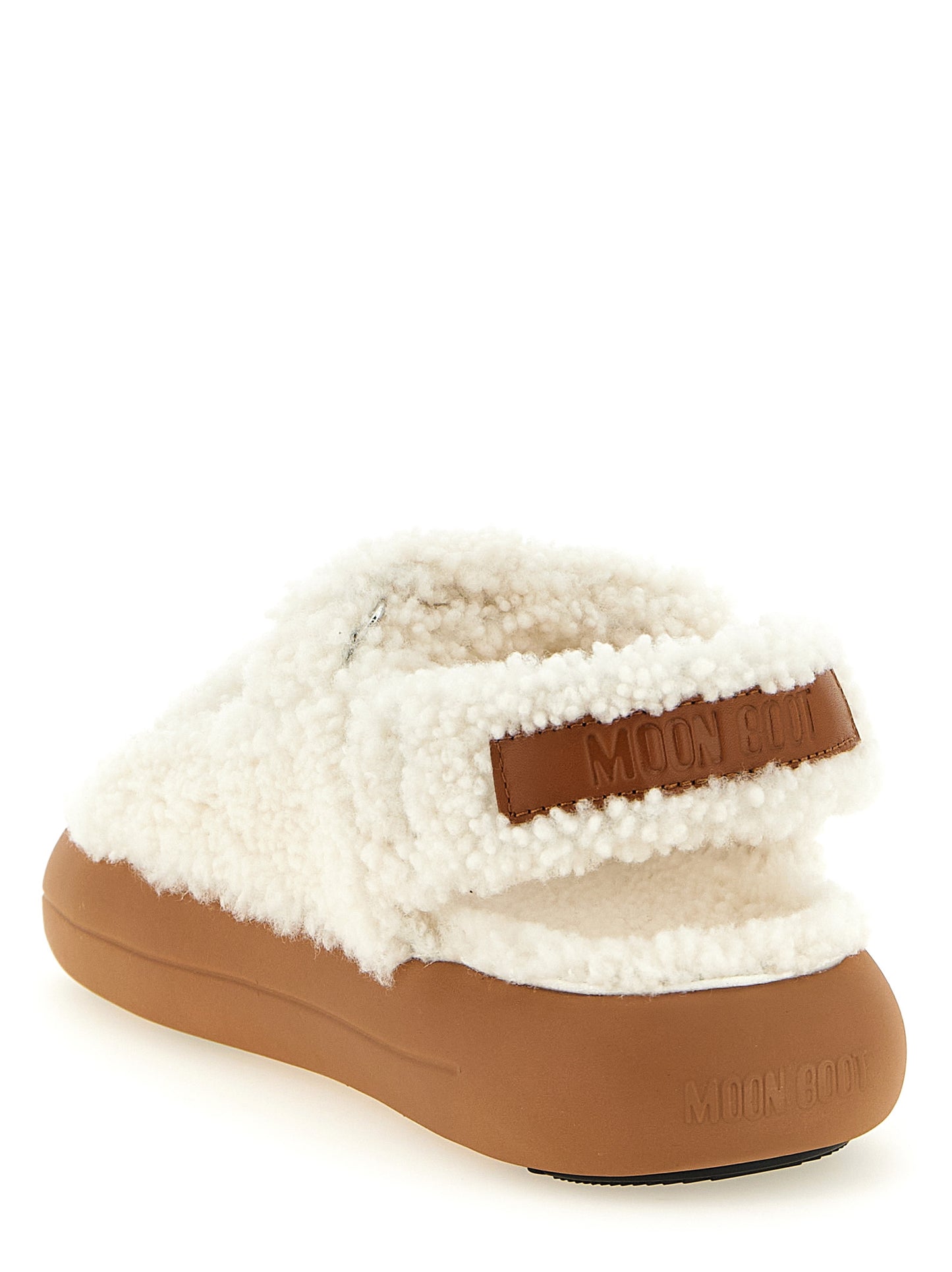 Moon Boot Moon Boot Shearling Sandals