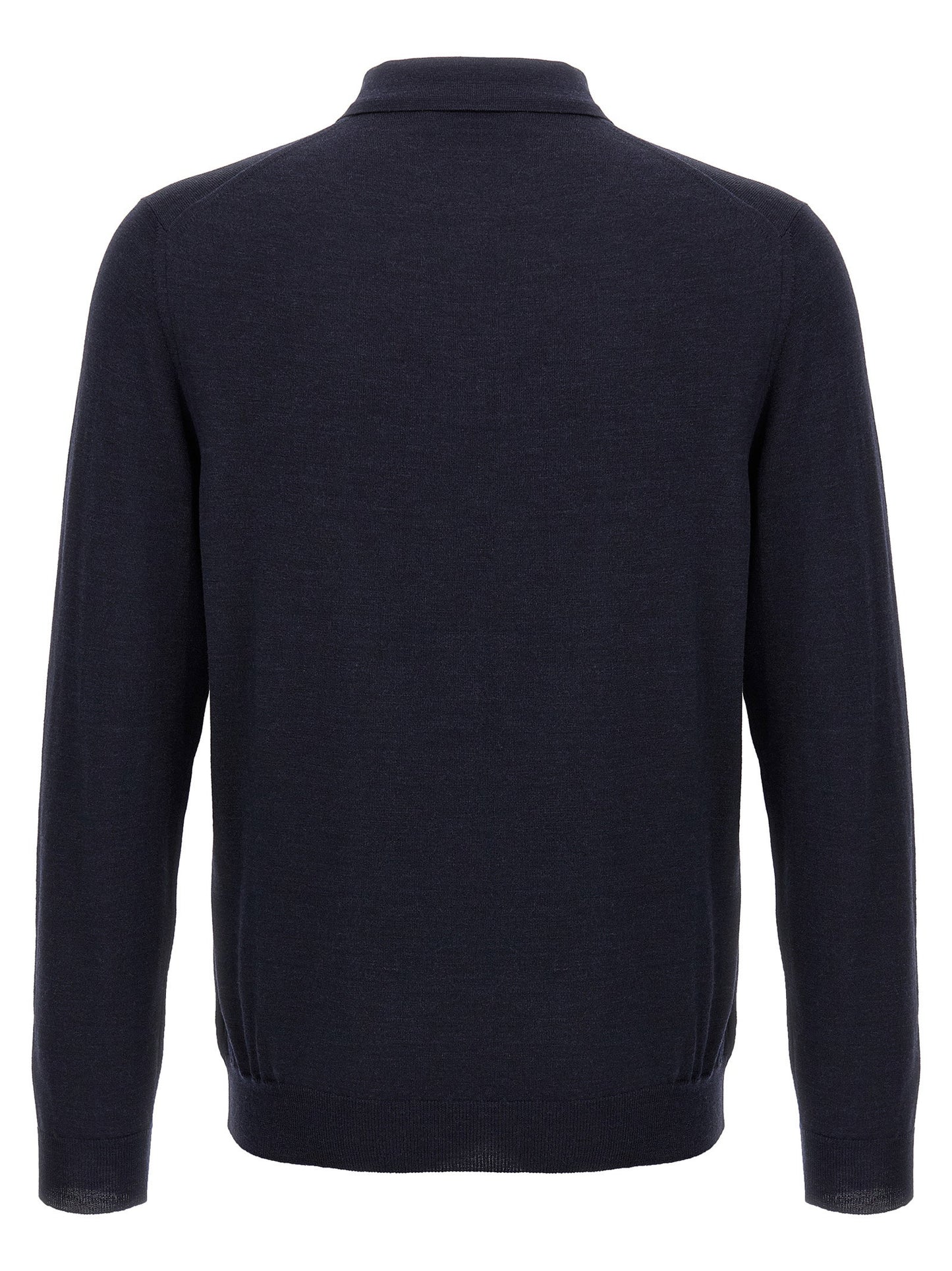 Zanone Virgin Wool Polo Shirt
