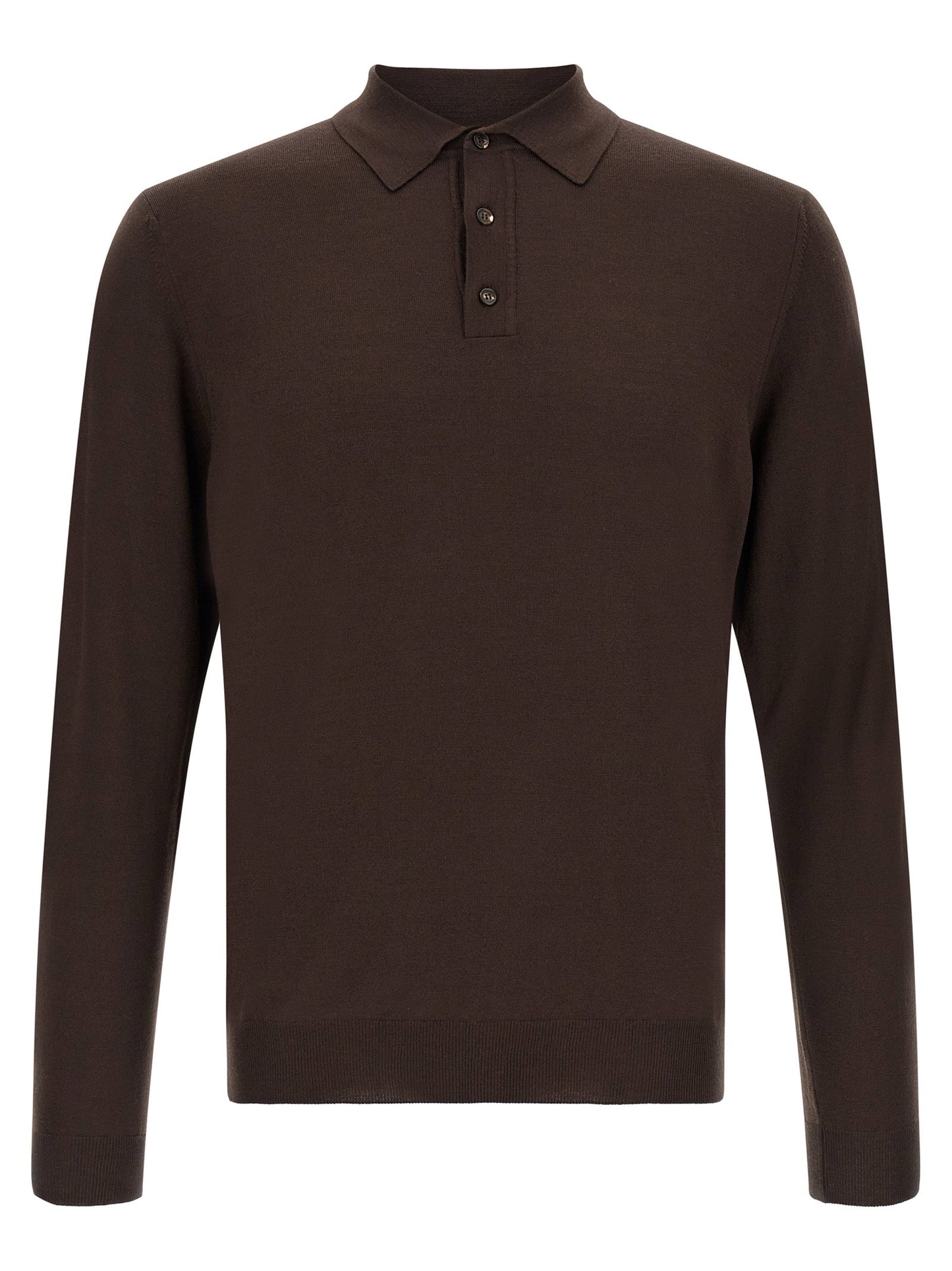 Zanone Long Sleeve Polo Shirt