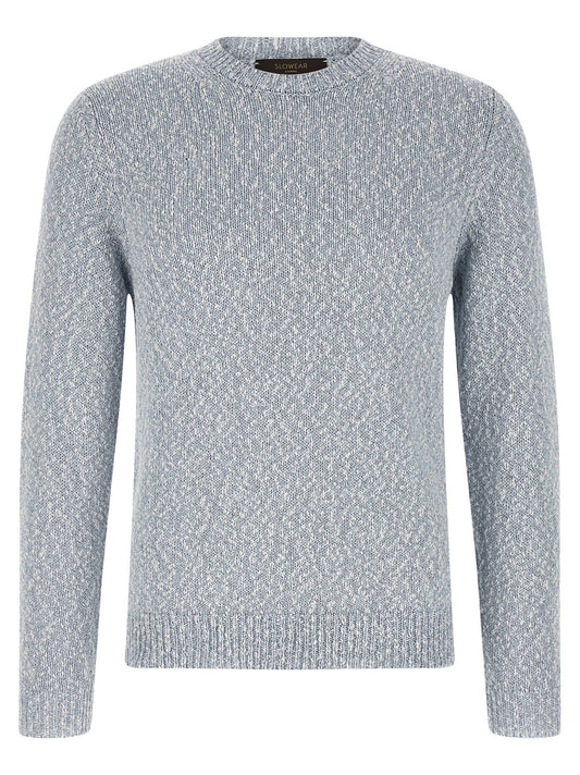 Zanone Two-tone Yarn Sweater