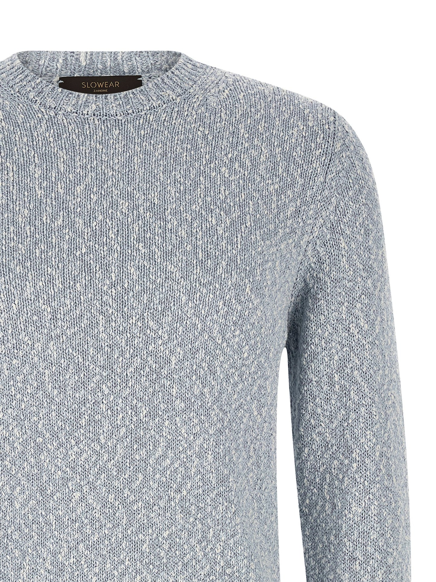 Zanone Two-tone Yarn Sweater