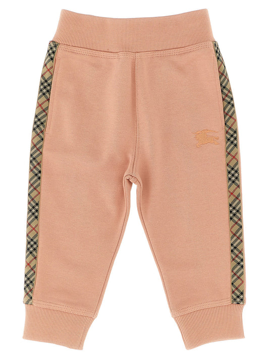 Burberry Jackson Check Tape Joggers