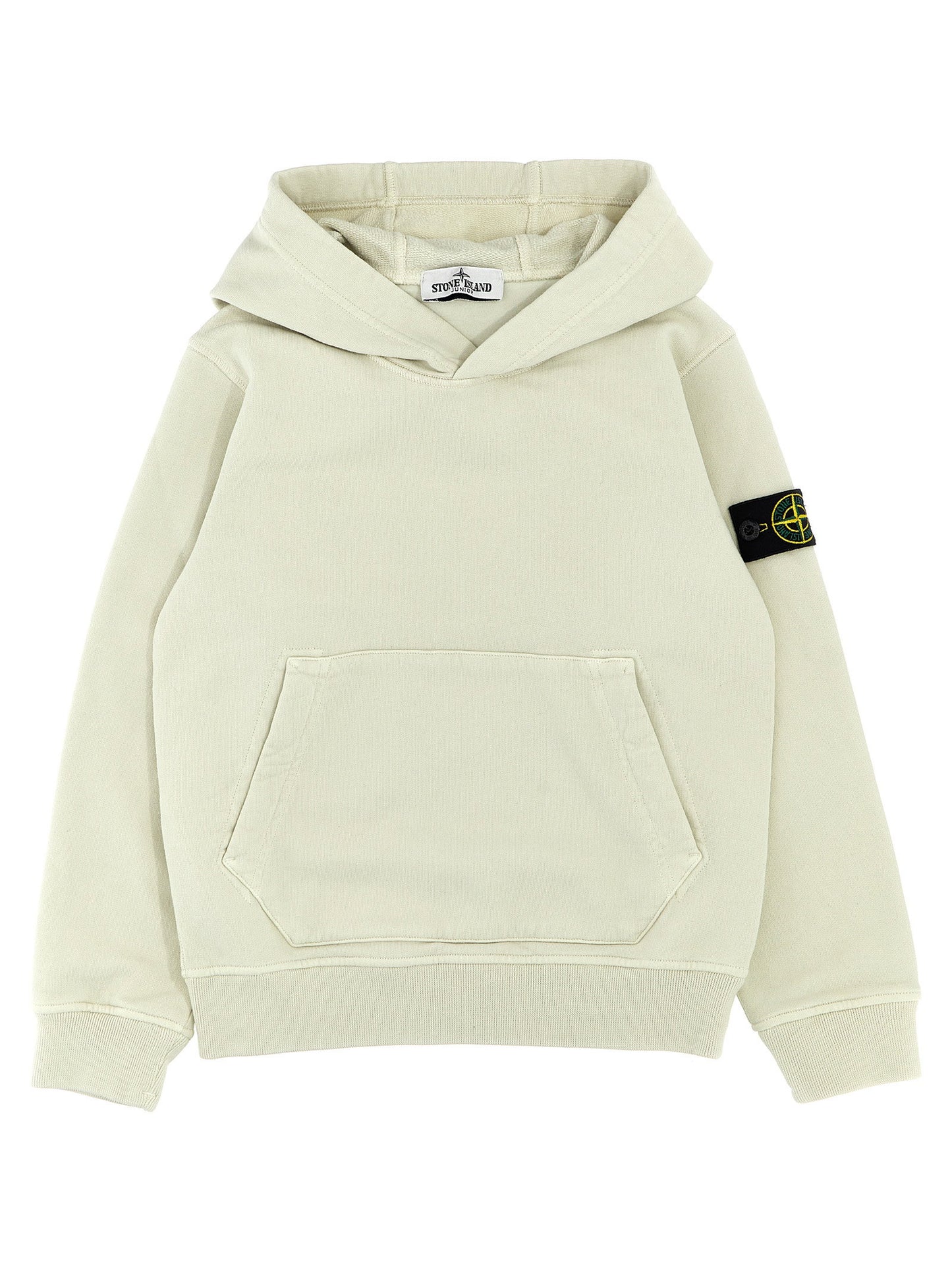 Stone Island Junior Logo Patch Hoodie