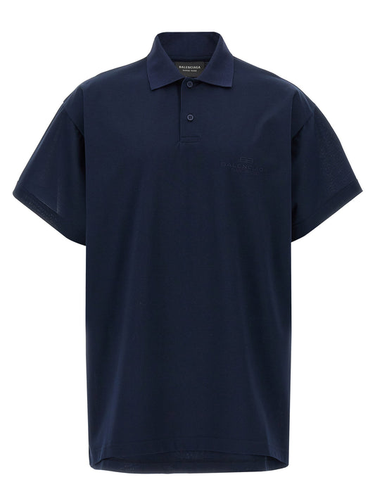 Balenciaga Embroidery Polo Shirt