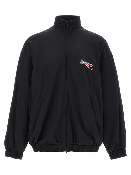 Balenciaga Logo Embroidery Sweatshirt