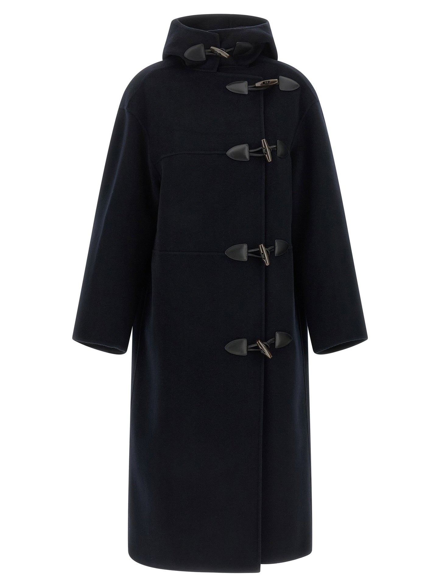 Rohe Duffle Reversible Coat With Alamari