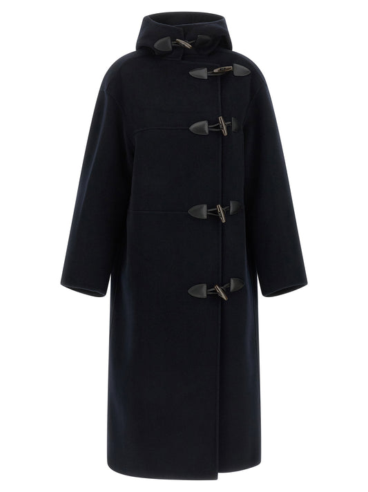 Rohe Duffle Reversible Coat With Alamari