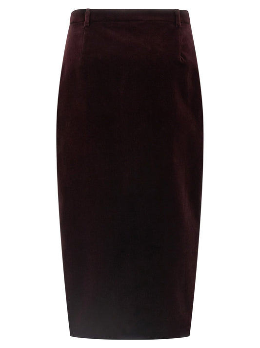 Saint Laurent Velvet Skirt