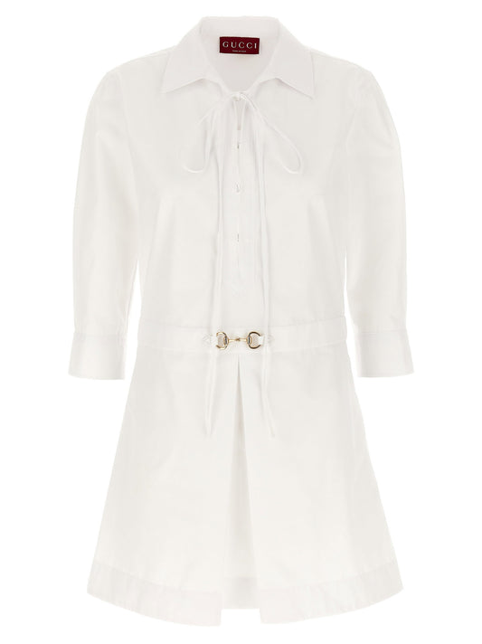 Gucci Morsetto Chemisier Dress