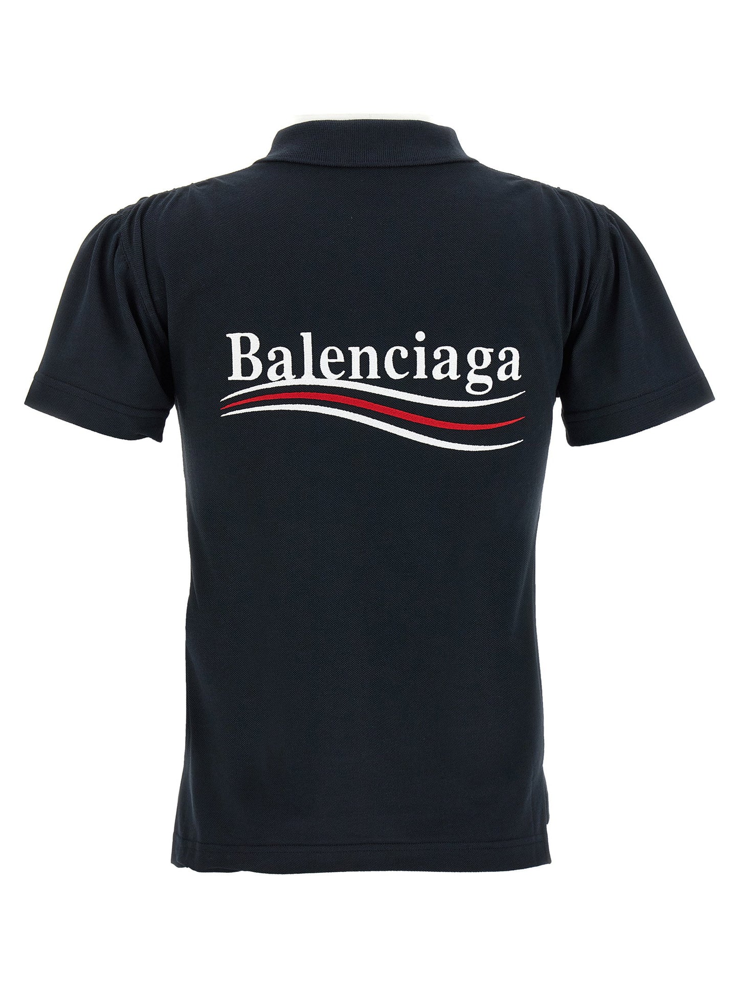قميص بولو مطرز بشعار Balenciaga