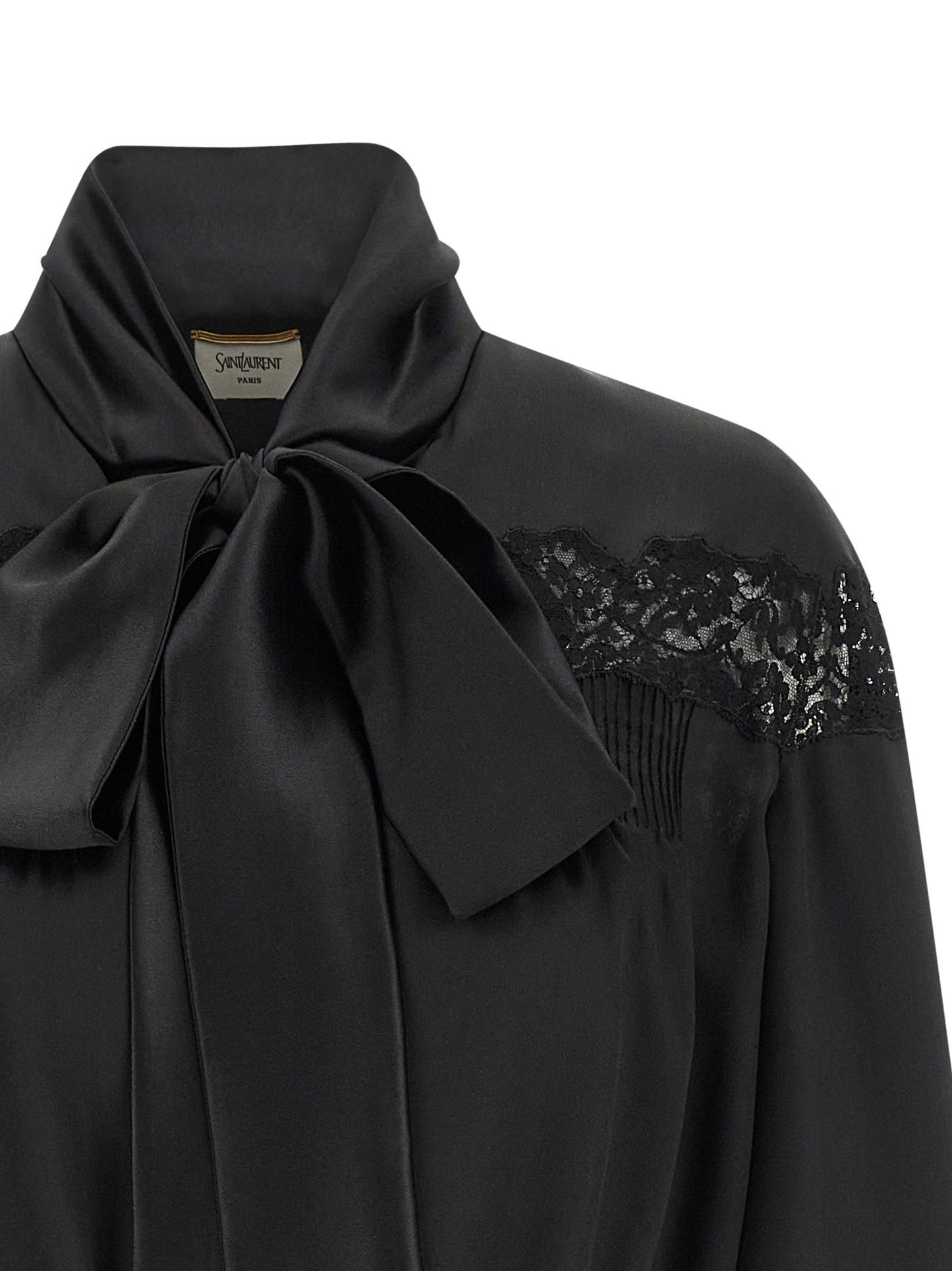 Saint Laurent Lace Silk Shirt