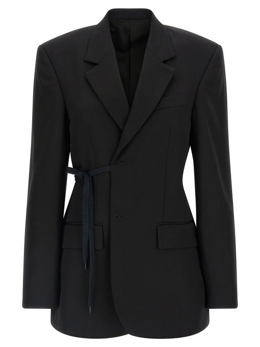 Balenciaga Wrap Tailored Blazer