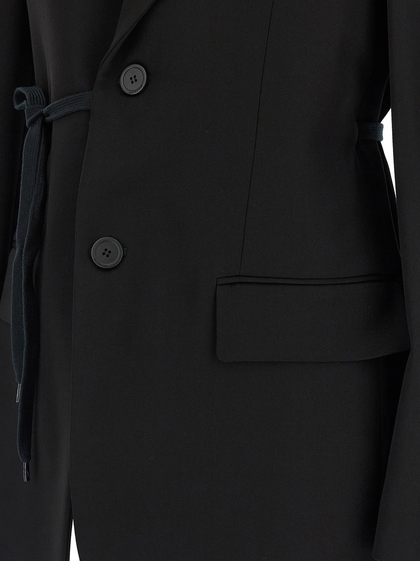 Balenciaga Wrap Tailored Blazer