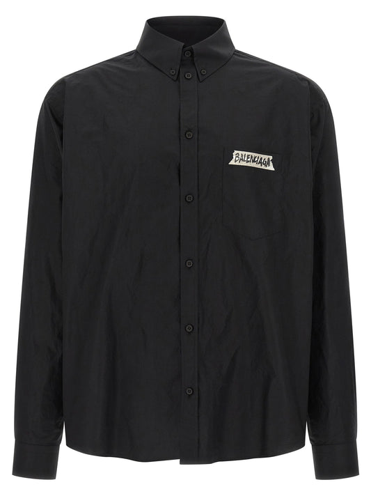Balenciaga Masking Tape Shirt