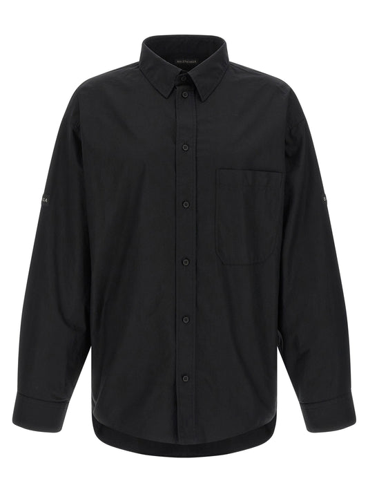 Balenciaga Logo Patch Shirt