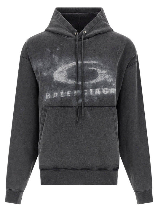Balenciaga Washed Crayon Loop Hoodie