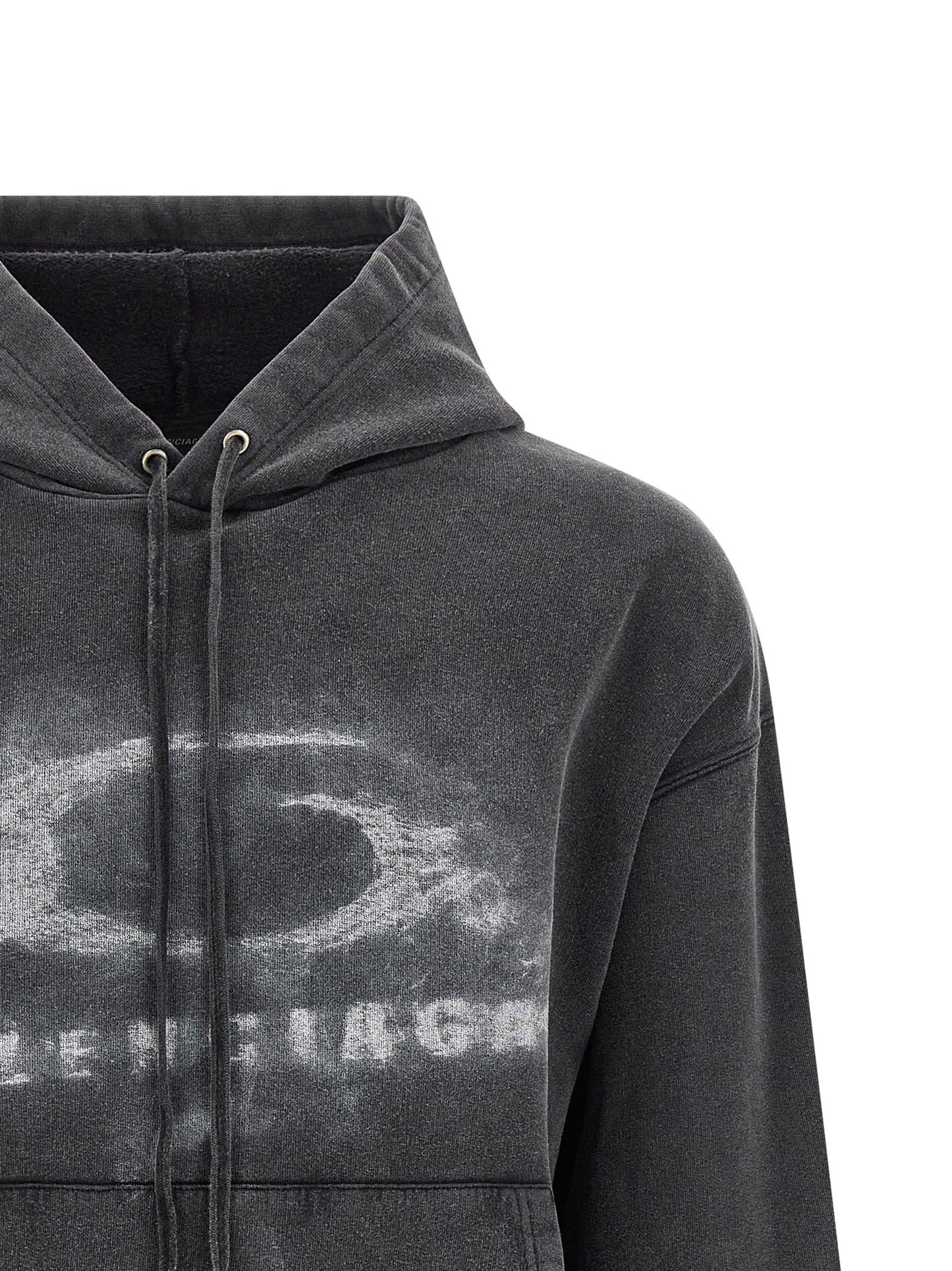 Balenciaga Washed Crayon Loop Hoodie