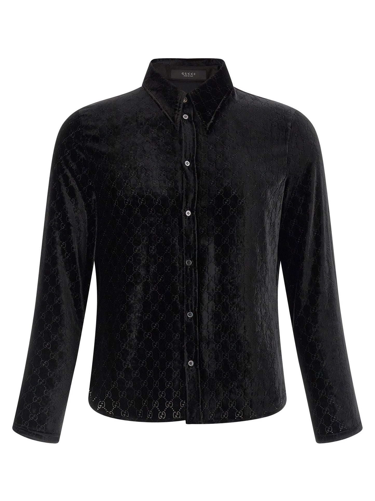 Gucci Gg Velvet Shirt