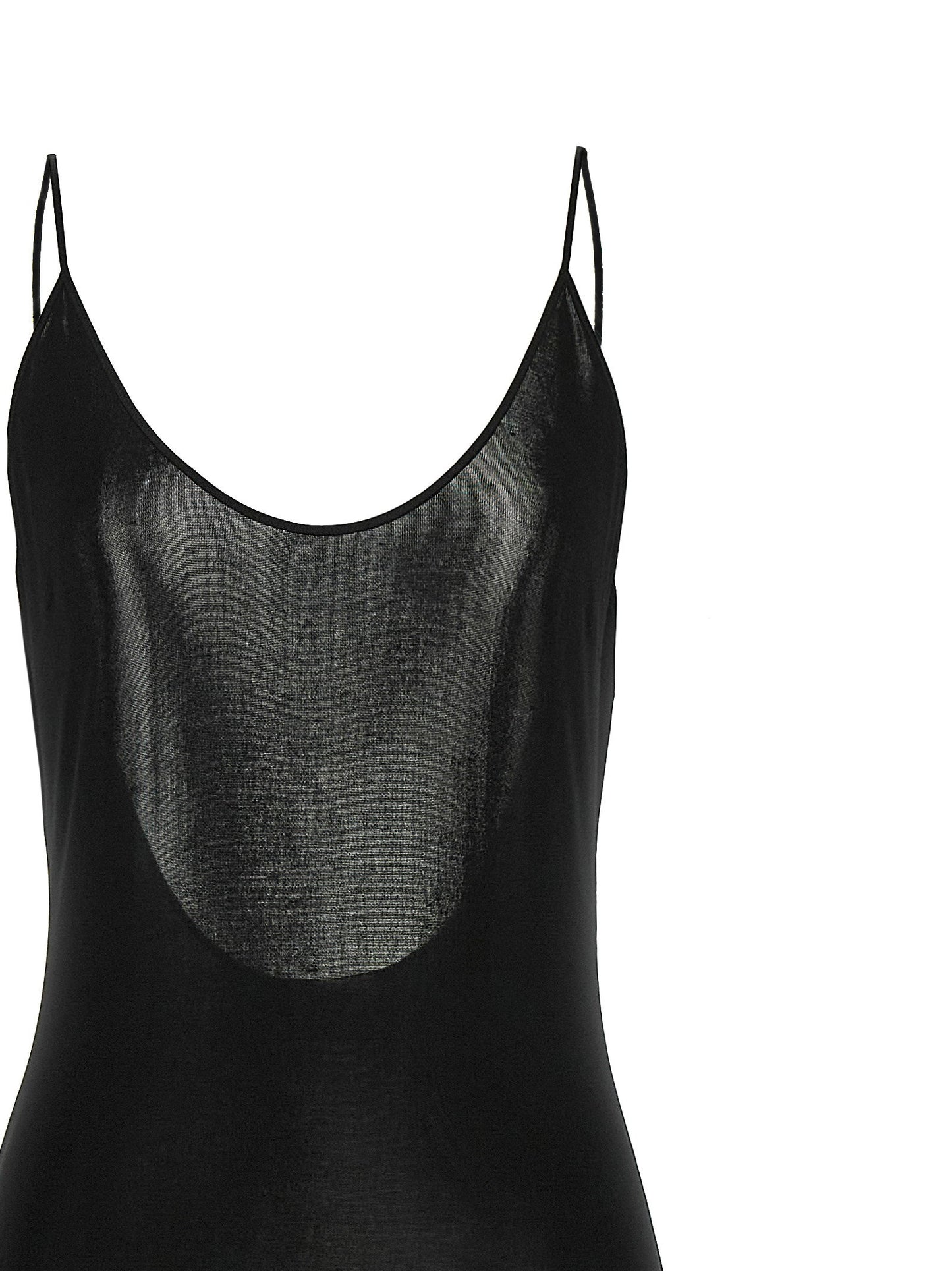 Saint Laurent Cassandre Chain Dress