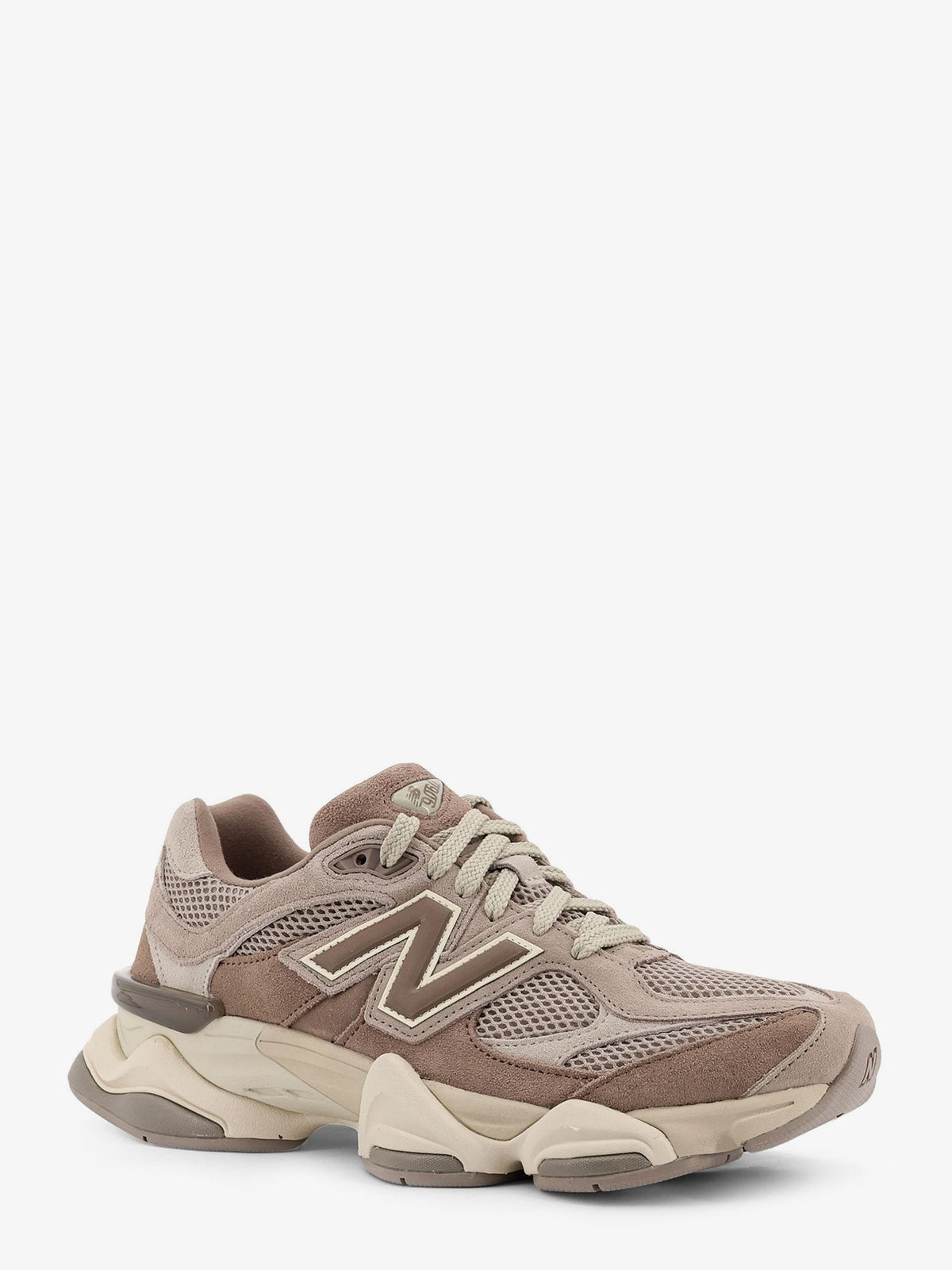 9060 low-top mesh and suede sneakers
