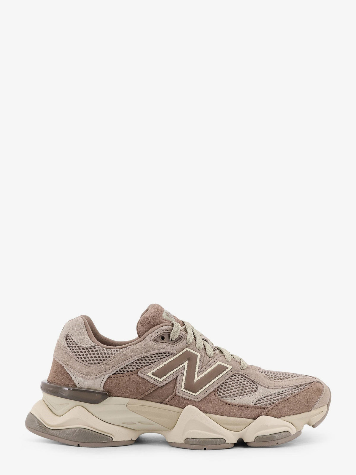 9060 low-top mesh and suede sneakers