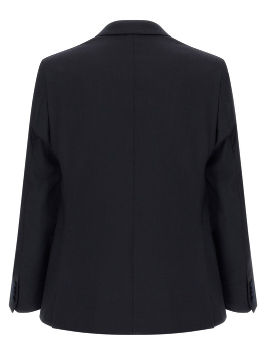 Pal Zileri Wool And Satin Dress