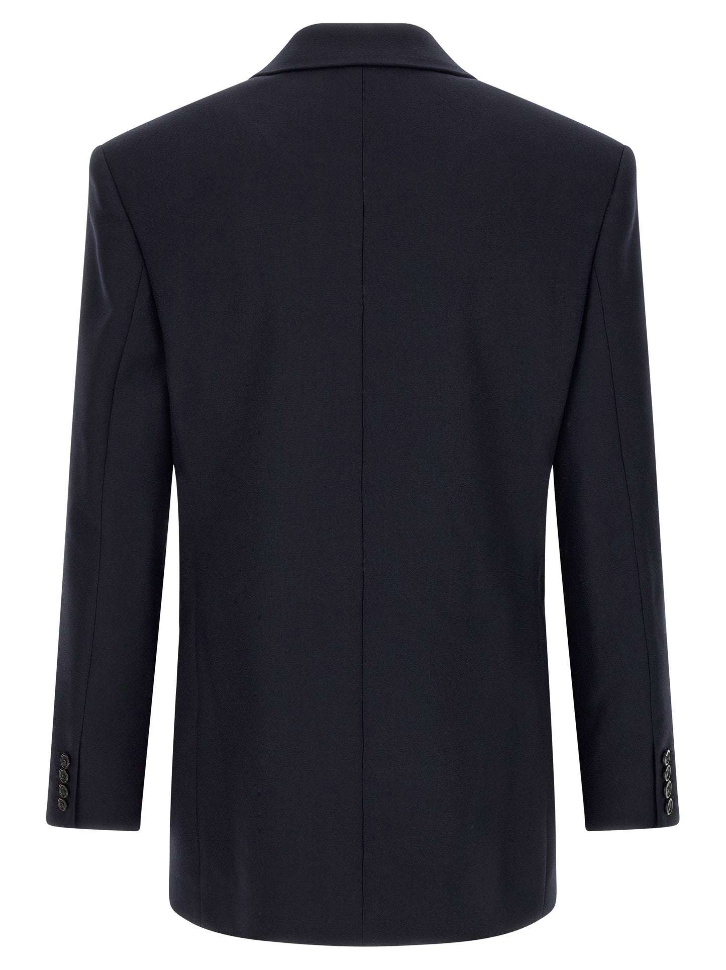 Saint Laurent Felted Wool Gabardine Blazer Jacket