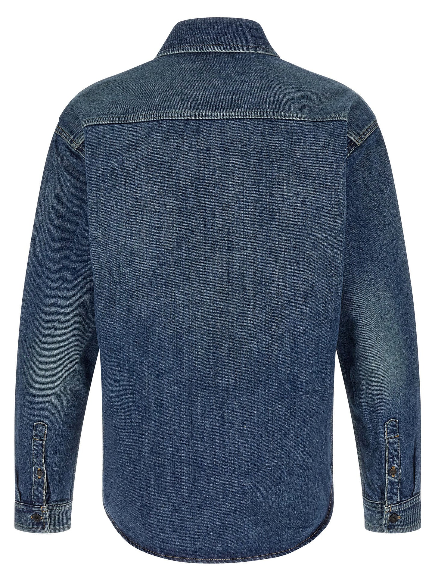 Saint Laurent Cassandre Denim Shirt